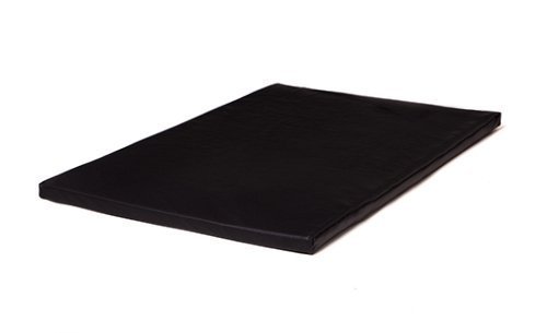 Black 2 inch Thick 4ft x 3ft Soft Play Gym Mat PVC Faux Leather Crash Floor Mat Safety Foam Filled Black 2 inch Thick 4ft x 3ft Soft Play Gym Mat PVC Faux Leather Crash Floor Mat Safety Foam Filled