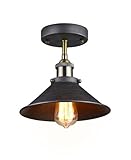 Ecopower Industrial Mini Edison Ceiling Light 1-Light