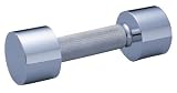 body coach Chrom-Hantel 2 KG 1 Paar, silbern, 21x12x6cm, 18411