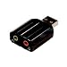 Syba SD-CM-UAUD USB Stereo Audio Adapter, C-Media Chipset, RoHS