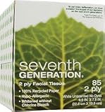 Seventh Generation Facial Tissue count roll