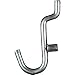 Tools & Hardware : National #N180-638 8PK 5/8 Curved Hook