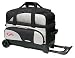 Sporting Goods : Columbia Classic 2 Ball Roller Bowling Bag Black/Silver