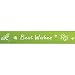 CitiRibbon Best Wish 5/8" (25 yds) Green