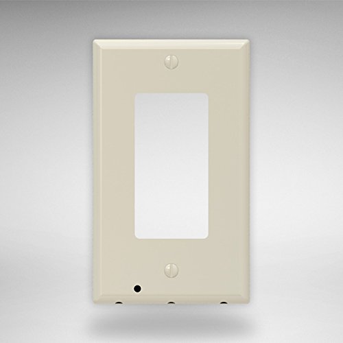 SnapPower Guidelight - Outlet Coverplate with LED Night Lights, Almond Decor