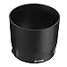 Foto4easy ET-74B Lens Hood,67mm Bayonet Mount Lens Hood for Canon EF 70-300mm f/4-5.6 is II USM Lens (Black)