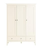 Hastings Ivory Triple Wardrobe