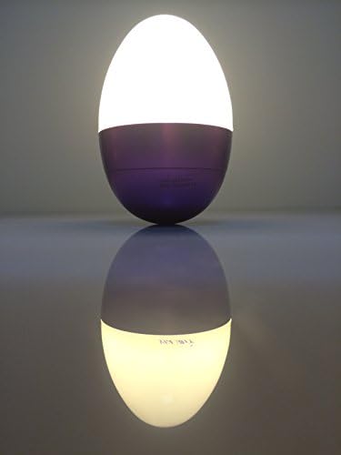 Colorful LED lights Egg-Shaped Tumbler Lights Magnetic Lights Perfect Christmas Gifts Holiday gifts For children Girlfriend (Purple)