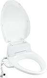KOHLER K-4711-96 C3-100 Elongated Toilet Seat, Biscuit