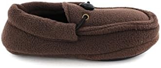 Northern Trail Kids Moccasin Slippers (L 2/3 M US Little Kid, Brown)