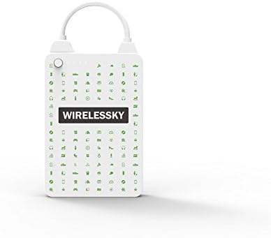 4000mAh Apple Portable Charger: Dual Lightning &amp; Micro USB Connectors for iPhone,iPad, Samsung, Nexus, Nexus LG (White)