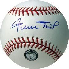 Willie Mays Autographed Baseball