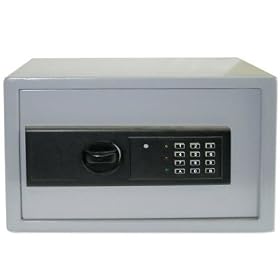 Digital Electronic Safe for Home or Business 1.0 Cubic Foot Interior Space Gray Digital Electronic Safe for Home or Business - 1.0 Cubic Foot Interior Space - Gray