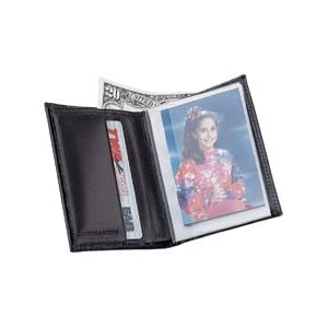 Buy Budd Leather European Crocodile Bidente 2 Fold Wallet by Budd Leather