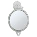InterDesign Fog Away Suction Mirror, Clear
