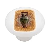 Tuscan Vase Decorative High Gloss Ceramic Drawer Knob