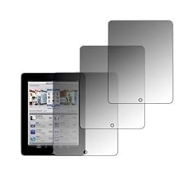 3 Pack of Premium Crystal Clear Screen Protectors for Apple iPad Generic