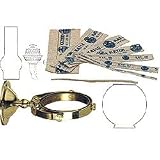 Weems & Plath Mini Yacht Lamp and Small Vase Gimbal (Brass)