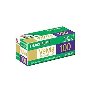 Fujifilm Fujichrome Velvia RVP 100 Color Slide Film, ISO 100, 120 Size, Transparency,... by