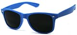 Vintage Blue Wayfarer Style Sunglasses- 15 Colors Available