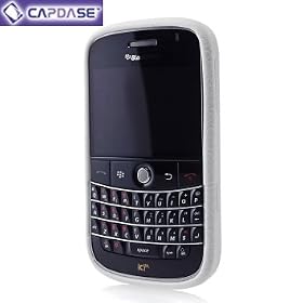 CAPDASE BlackBerry Bold Dust-Zero Soft Frame with Cleaner Strap, White �u���b�N�x���[ �{�[���h �[���E�_�X�g �i�h�o���H�j �V���R���P�[�X �z���C�g SJBB9000-F102