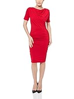 The Jersey Dress Company Vestido 3337 (Rojo)