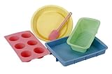 Review   / 5 piece silicon bakeware set