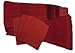 Archival Paper Coin Envelopes 2x2 Red by Guardhouse 100 Pack