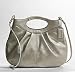 AUTHENTIC COACH LEXI PATENT LEATHER CONVERTIBLE CROSSBODY HANDBAG (Silver/Silver)