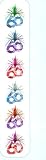 Amscan International The Party Continues Cascade Column Decoration 60th