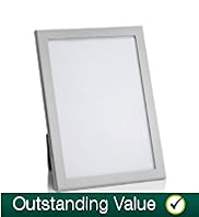 Brushed Metal Photo Frame 13 x 17cm (5 x 7")