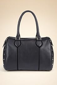 Autograph Leather Side Stud Bowler Bag