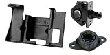 GN032+RPH+GA23: Motorcycle Mount for Garmin Nuvi 600, 610, 650, 660, 670, 680 Series
