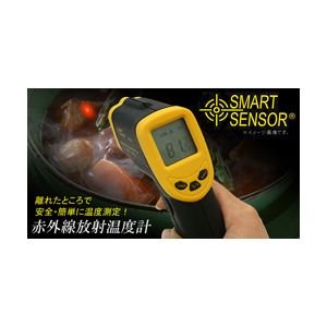 離れたところで安全・簡単に温度測定！赤外線放射温度計