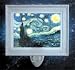 Starry Night by Vincent Van Gogh Porcelain Night Light