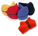 DP Style JR-OTP-F02-NB JetRest Original Deluxe Travel Pillow without Carrying Bag - Grey