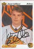 Jassen Cullimore, Vancouver Canucks Autographed Card