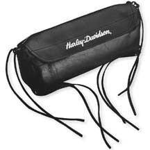 H-D Soft Leather Handlebar/Fork Bag 91773-85