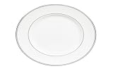 Vera Wang by Wedgwood Pink Duchesse 13.75-Inch Oval Platter
