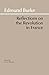 Reflections on the Revolution in France (Hackett Classics)