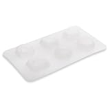 Zodaca Food Grade Silicone 3D Diamonds Gem Shape Candy Molds Ice Cube Trays for DIY Making Homemade Chocolate, Jelly, Gummy & Soap, Clear