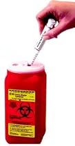 Bd Home Sharps Container. Designed to Hold Both Insulin Syringes and Pen Needles, the BdTM Home Sharps Container Is a Leak-proof and Puncture-resistant Container for Safe, Convenient Disposal of Used Sharps