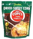 Cheap Deals on John Copes Toasted Dried Sweet Corn, 7.5-Ounce Bags (Box of 12) by John Copes