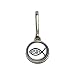 Graphics and More Ichthus Fish Christian Jesus Antiqued Charm Clothes Purse Luggage Backpack Zipper Pull