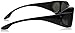 LensCovers Sunglasses Wear Over Prescription Glasses. Polarized Size Medium.