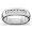 Comfort-Fit Men's Wedding Ring in 14k White Gold or Yellow Gold (H/I1, 3/8 ct. tw.)