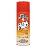 White Lightning Clean Streak No Residue Dry Bicycle Degreaser, 12-Ounce Aerosol Spray