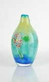 Glass Millefiori Vase Gorgeous 100% Handblown Art E202