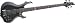 ESP LTD F-414FM Flamed Maple Electric Bass Guitar See-Thru Black