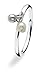 SPINNING Jewelry Damenring 925 Sterling Silber *MIX* Pearl Ringgröße 59 17200XL